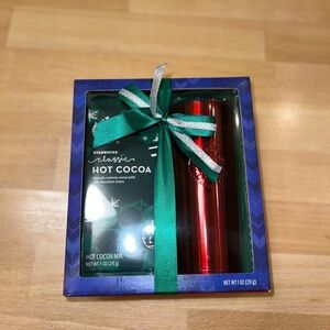 Starbucks Blue and Green Cocoa Gift Box